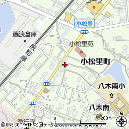 大阪府岸和田市小松里町557周辺の地図