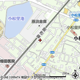 大阪府岸和田市小松里町186周辺の地図