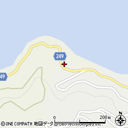 小豆島町　し尿処理場・みさき園周辺の地図