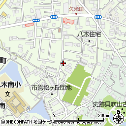 大阪府岸和田市小松里町1014周辺の地図