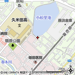 大阪府岸和田市小松里町2024周辺の地図