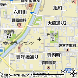 奈良県御所市1413周辺の地図