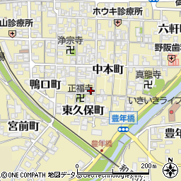 奈良県御所市東久保町1189周辺の地図