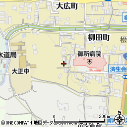 奈良県御所市柳田町461-6周辺の地図
