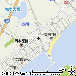 兵庫県淡路市佐野1911周辺の地図
