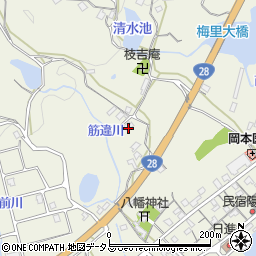 兵庫県淡路市佐野2152周辺の地図