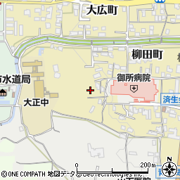 奈良県御所市465周辺の地図