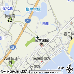 兵庫県淡路市佐野1956周辺の地図