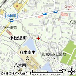 大阪府岸和田市小松里町1165周辺の地図