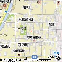 奈良県御所市1564周辺の地図