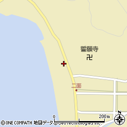 香川県小豆郡小豆島町二面564周辺の地図