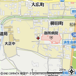 奈良県御所市柳田町468周辺の地図