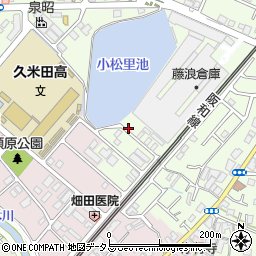 大阪府岸和田市小松里町2038周辺の地図