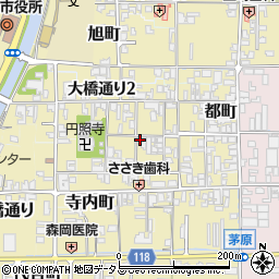 奈良県御所市1554周辺の地図