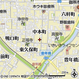 奈良県御所市1237周辺の地図
