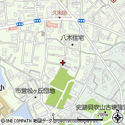 大阪府岸和田市小松里町1011周辺の地図