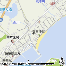 兵庫県淡路市佐野1696周辺の地図
