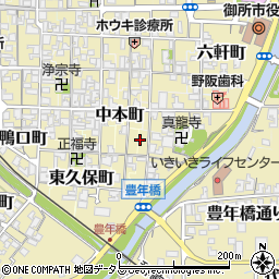 奈良県御所市1287周辺の地図