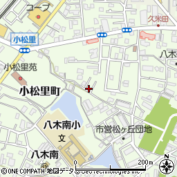 大阪府岸和田市小松里町852周辺の地図