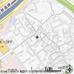 大阪府和泉市万町545周辺の地図