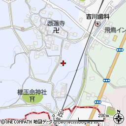 奈良県高市郡明日香村真弓1474周辺の地図