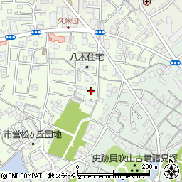 大阪府岸和田市小松里町1227周辺の地図