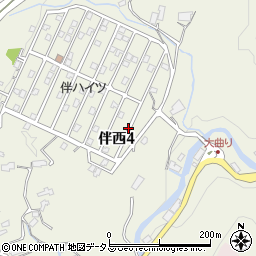 広島県広島市安佐南区伴西周辺の地図