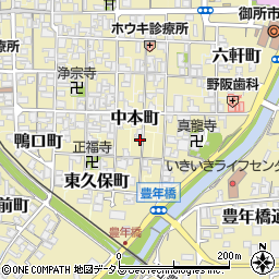 奈良県御所市1235周辺の地図