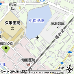 大阪府岸和田市小松里町2041周辺の地図