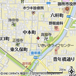 奈良県御所市1311周辺の地図