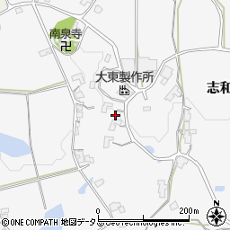 広島県東広島市志和町冠950周辺の地図