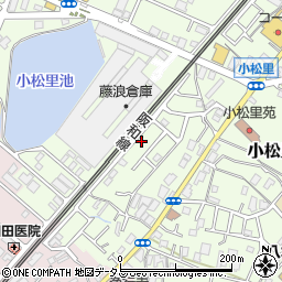 大阪府岸和田市小松里町151周辺の地図