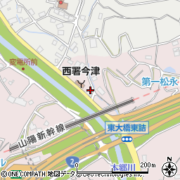 広島県福山市今津町2155周辺の地図