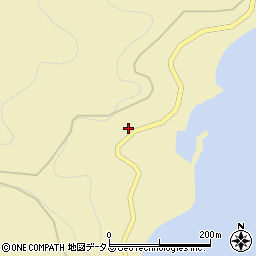香川県小豆郡小豆島町二面1984周辺の地図