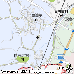 奈良県高市郡明日香村真弓1473-1周辺の地図