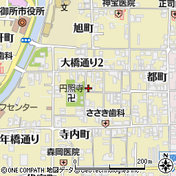 奈良県御所市1498周辺の地図