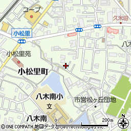 大阪府岸和田市小松里町851周辺の地図