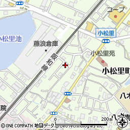 大阪府岸和田市小松里町193周辺の地図
