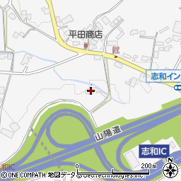 広島県東広島市志和町冠353周辺の地図