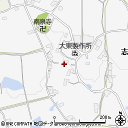 広島県東広島市志和町冠890周辺の地図