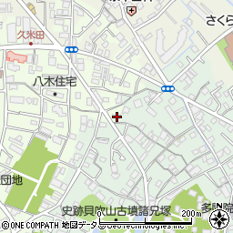 大阪府岸和田市小松里町1067周辺の地図