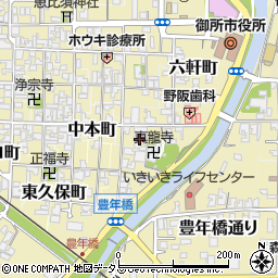 奈良県御所市1313周辺の地図