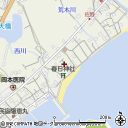 兵庫県淡路市佐野1681周辺の地図