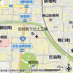 奈良県御所市374周辺の地図