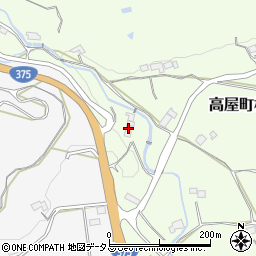 広島県東広島市高屋町杵原667周辺の地図