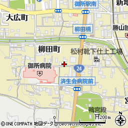 奈良県御所市394周辺の地図