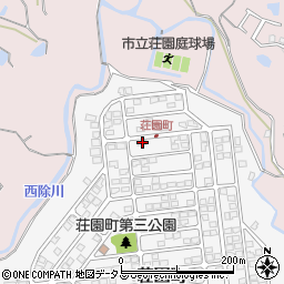 大阪府河内長野市荘園町31-23周辺の地図