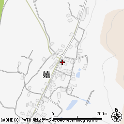 大阪府富田林市嬉97周辺の地図