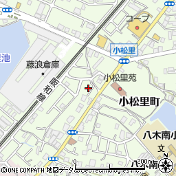 大阪府岸和田市小松里町553周辺の地図