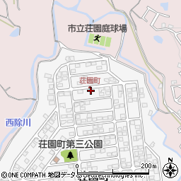 大阪府河内長野市荘園町31-25周辺の地図